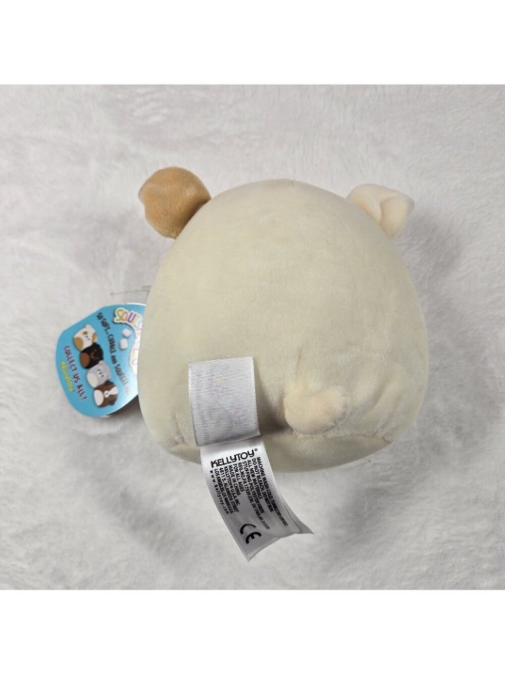 NWT Original Squishmallows Brock the Bulldog Stuffed Plush Plushie Dog 5" - Picture 3 of 5